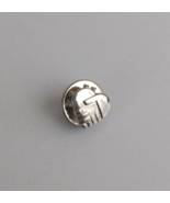 Vintage United Way Helping Hands Tiny Silver Heart Lapel Hat Pin - $10.46 CAD