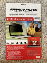 13.3” Privacy Filter for Notebook &amp; LCD Monitors HIPPA Compliance - £10.50 GBP