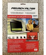 13.3” Privacy Filter for Notebook &amp; LCD Monitors HIPPA Compliance - £10.45 GBP