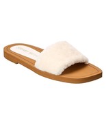 STUART WEITZMAN Women&#39;s Cammy Shearling-Strap Slide Sandals size 8 - €64,48 EUR