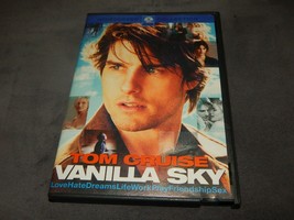 Vanilla Sky Region 1 DVD 2002 Widescreen Tom Cruise Free Shipping Cruz - £3.11 GBP
