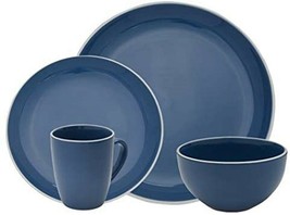 Darbie Angell Potter&#39;s Wheel 16-PC Set Created for Macy&#39;s Midnight Blue NEW - £156.42 GBP