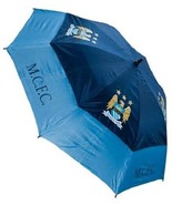 BRAND NEW MANCHESTER CITY BLUE FC DOUBLE CANOPY GOLF UMBRELLA. MAN OLD B... - $47.72