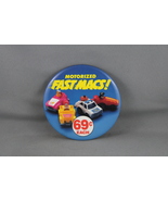 McDonalds PIn (VTG) - Motorized Fast Macs Pull Cars - Celluloid Pin  - $19.00