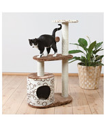 TRIXIE Pet Products Casta Cat Tree- Brown &amp; Beige With Circles - $84.95