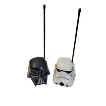 Vintage 1994 Star Wars Walkie Talkies Darth Vader Stormtrooper Micro Gam... - £15.57 GBP