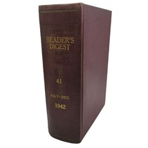 Readers Digest Volume 41 Jul Dec 1942 Articles Lasting Interest History Stories - £6.85 GBP