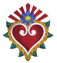 BeyondVision Custom and Unique Milagro Healing Hearts[ Heart and Flower Milagro  - £15.42 GBP