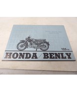 Honda Benly 125cc ORIGINAL SALES BROCHURE - $35.64