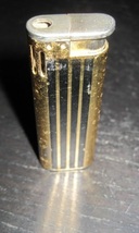 Vintage COLIBRI Luxury Style GOLD Tone Automatic gas Butane Lighter - £11.00 GBP