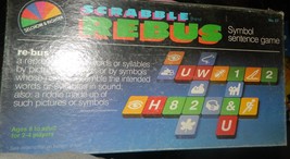 Scrabble Rebus Vintage Game -Complete - $12.00