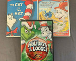 Dr. Seuss The Animated Televised Classic: Set of 3 DVD&#39;s - The Cat in th... - $9.85