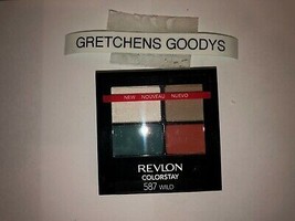 Revlon Colorstay 16 Hour Eye Shadow #587 Wild NEW  Factory Sealed - £9.64 GBP