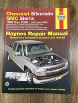 Repair Manual for Chevrolet Silverado &amp; GMC Sierra 1999-06 2WD 4WD Haynes 24066 - £13.32 GBP