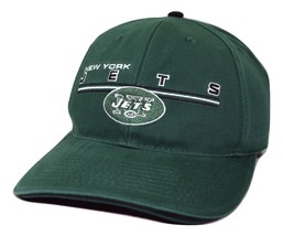 New York Jets Drew Pearson Cotton Adjustable NFL Football Cap Hat OSFM - £12.79 GBP