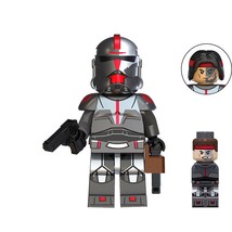 Star Wars The Bad Batch Hunter (with Microfig) Minifigures Accessories - £3.15 GBP