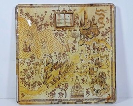 Harry Potter Map Inspired Art Handcrafted Deco Podge Decorative Plate - £15.97 GBP