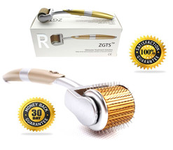 ZGTS® Titanium Derma Roller 0.25 mm w/Free Travel Case, Acne, Scars, Wri... - $238.84 MXN