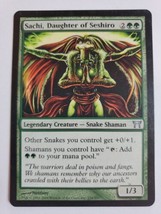 MTG Magic The Gathering Card Sachi Daughter of Seshiro Legendary Creature Snake - £5.76 GBP