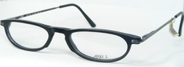 Vintage Axel M 115 100 Matt Black Eyeglasses Glasses Frame 52-17-140mm Germany - £52.16 GBP