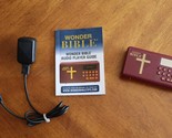 Wonder Bible KJV Talking Audio Bible Player New &amp; Old Testament w/ Charg... - $15.00