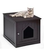 Weatherproof Multi-function Pet Cat House Indoor Outdoor Sidetable Night... - $101.99