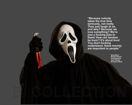 Scream&#39;s Ghostface &quot;Because Nobody Takes The True...&quot; Quote Photo Various Sizes - £3.90 GBP+