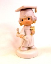 Precious Moments 1980 The Lord Bless You And Keep You Graduation E-4721 - £7.58 GBP