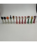 Lot 12 PEZ Dispensers - Santa Polar Bear Snowman Bat Witch Pumpkin Minni... - £11.31 GBP