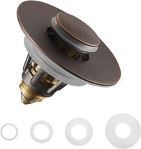 Bullet Pop Up Bathroom Faucet Vessel Vanity Sink Drain Stopper Oil Rubbed, - $29.99