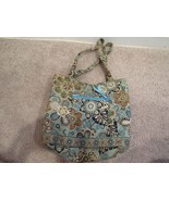Vera Bradley Purse/Handbag Light Blue Floral Snap | 11&#39;&#39;x10.5&#39;&#39;, 11&#39;&#39; St... - $27.34 CAD