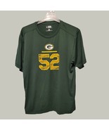 Green Bay Packers Mens Shirt Large Clay Matthews #52 NFL Team Apparel - £12.25 GBP