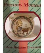 Precious Moments Glass Ball Ornament &quot;Bringing God&#39;s Blessing To You&quot; 1994 - $16.85 CAD