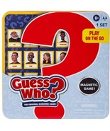 Hasbro GUESS WHO ? Play on The Go Magnetic Original Guessing Game Set Ag... - $14.99