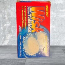 Wisk Laundry Detergent Dual Action Tablets Laundry Detergent 2 Pack NOS - $3.03