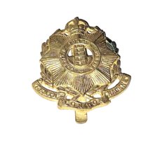 British Tenth London Hackney Territorial Infantry Cap Badge WWI or WWII - $14.95