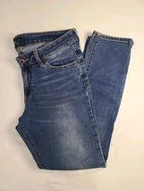 Lucky Brand Womens Size 12/31 Lolita Medium Wash Denim Mid Rise Skinny Jeans - £16.97 GBP