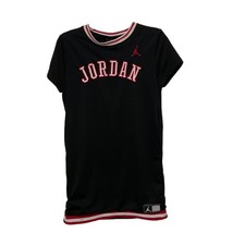 Jordan Black Mesh Jersey Dress Girls Size Large 12-13 years Athletic Casual - £19.61 GBP
