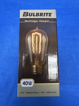 Bulbrite ST18 60W ST18 NOSTALGIC THREAD E26 120V - $8.90