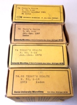 Todays Health Magazine On Microfilm 4 Roll Lot 1961-1967-1972-1973 - £5.58 GBP