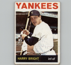 1964 Topps Harry Bright New York Yankees Baseball Card #259 - £2.38 GBP