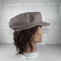 Zara Kids Hat Girls Cabbie Newsboy Houndstooth Checkered Classy Trendy - £13.01 GBP