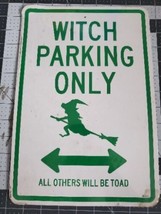 NEW Two sided street wise sign  No Parking Broom Lane &amp; Witch Parking Only Prop - £10.39 GBP