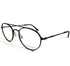 Bcbgmaxazria Eyeglasses Frames Tenley Cv Black Purple Round Full Rim 49-20-140 - £55.03 GBP