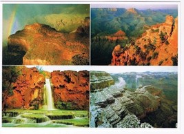 Arizona Postcard Grand Canyon National Park Multi Scenic Views - $2.06