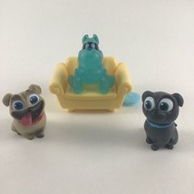 Disney Puppy Dog Pals Figure Topper Lot Bingo Mel Arf Stow N Go Couch Just Play - £13.19 GBP