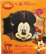 Halloween Disney Vampire Mickey Mouse Pumpkin Decorating Kit 9&quot;-11&quot; - £20.03 GBP