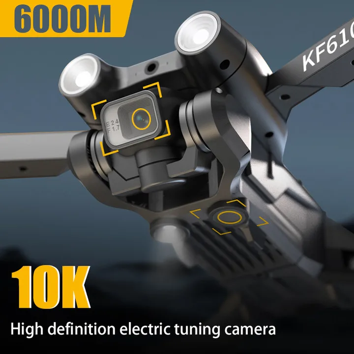 KF610 Drone Infrared Obstacle Avoidance 4K HD Dual Camera Optical Flow Four Axis - £55.41 GBP+