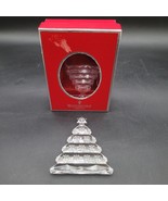 Waterford 2004 Lead Crystal Glass Christmas Tree Holiday Ornament w/Orig... - $53.77 CAD