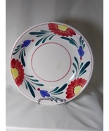 VTG The Ironstone China Serving Bowl 10&quot;  Multicolor Floral  - $24.37 CAD